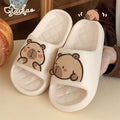 Chinelo Feminino Capivara Bonito Nuvem Sandálias Verão Chinelos Praia Slides